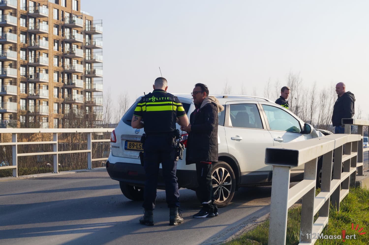 Bestuurder betrokken bij eenzijdig ongeval in Maassluis