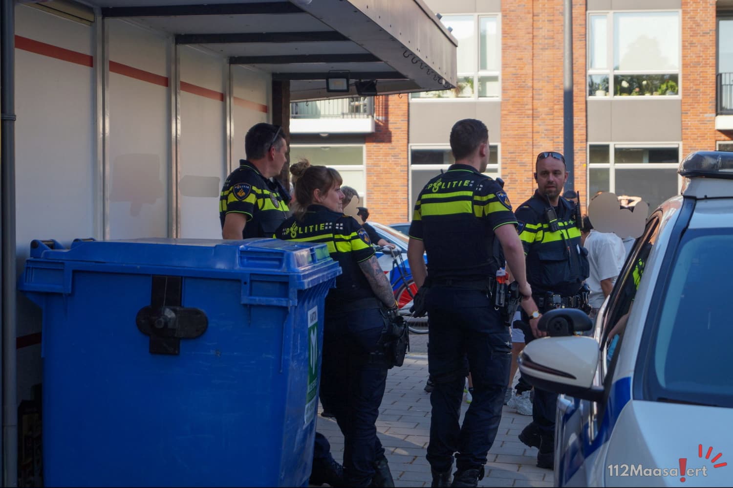 Kinderen en man lopen brandwonden op bij bbq in Maassluis