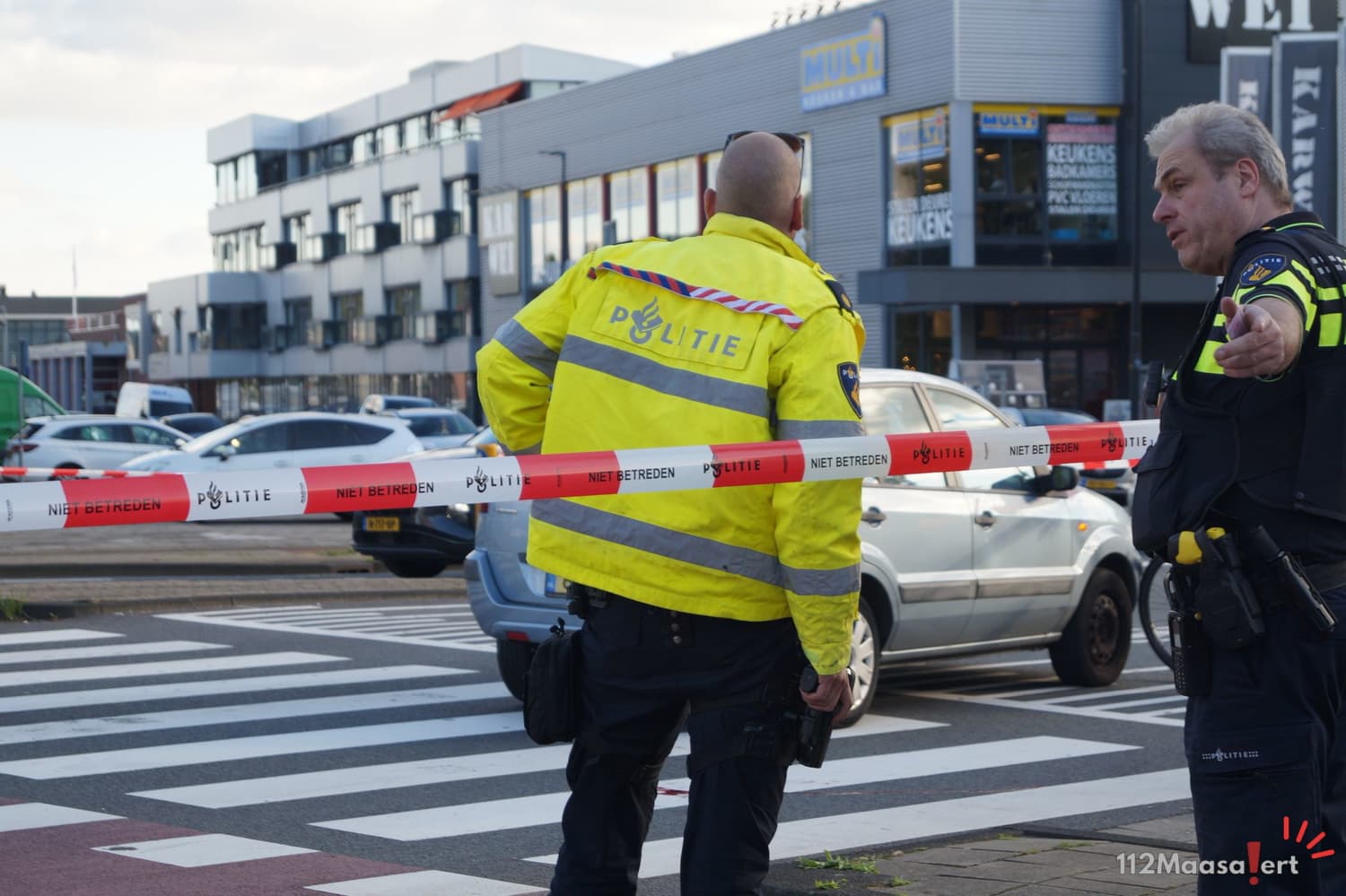 Schoten gelost na achtervolging in weiland Zuidbuurt
