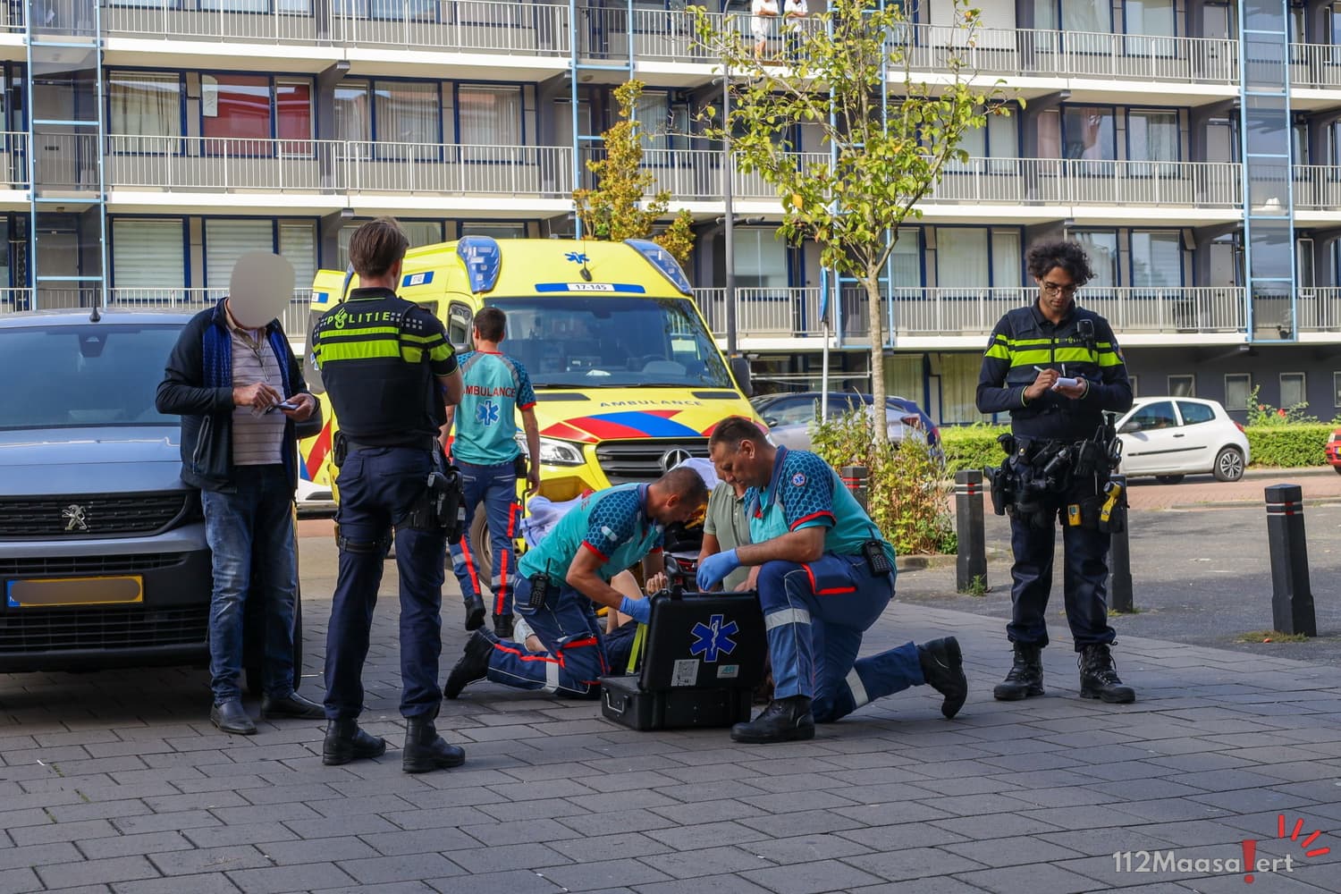 Fietsster gewond bij verkeersongeluk aan Mesdaglaan in Maassluis