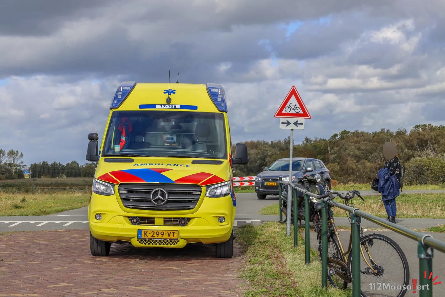 Scooterbestuurder gewond na ongeval op Maassluissedijk in Vlaardingen