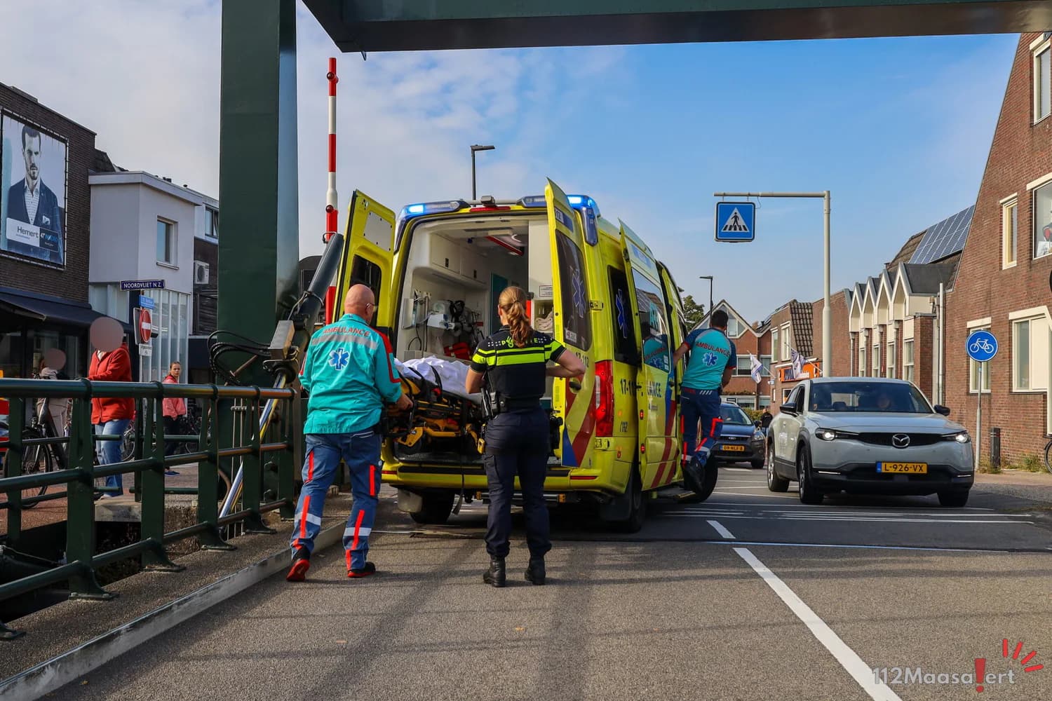 Gewonde bij ongeval op P.C. Hooftlaan in Maassluis