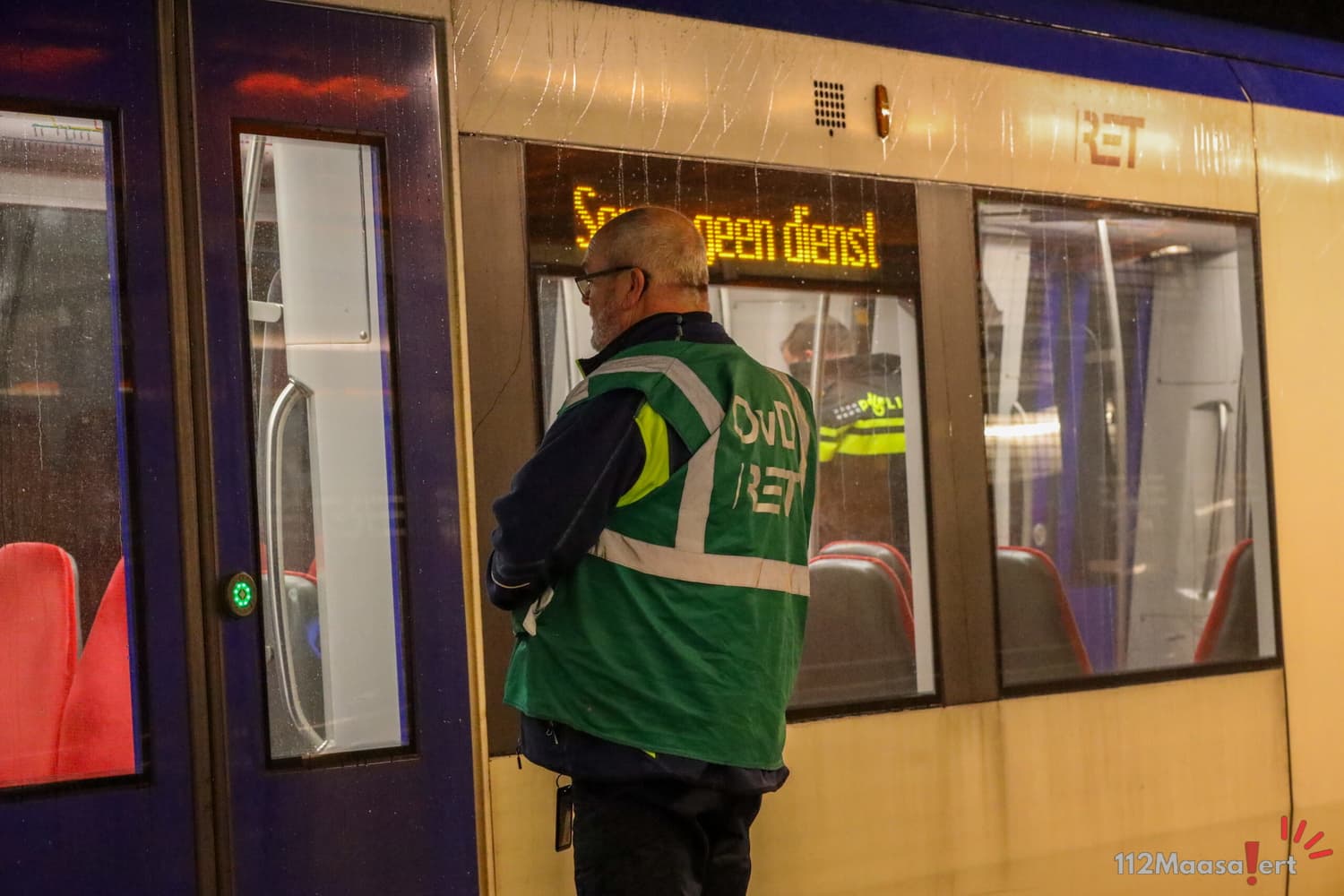 Metro onderzocht in Maassluis Centrum na schietpartij bij Schiedam Nieuwland