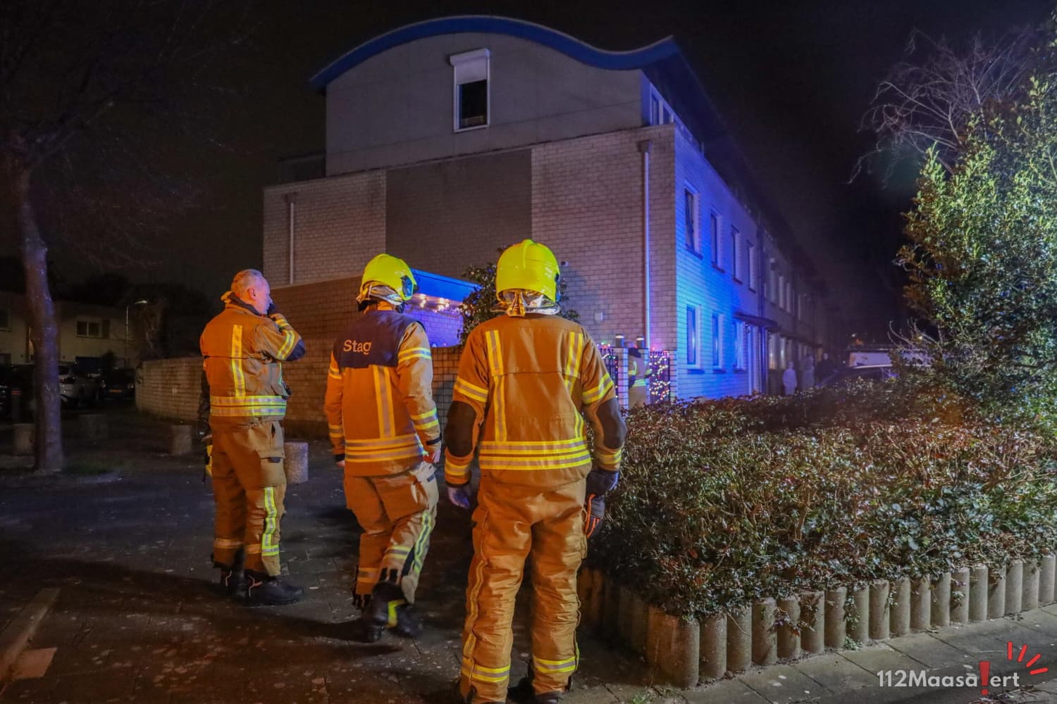 Persoon met spoed naar het ziekenhuis na CO-melding in woning aan de Houtzaagmolen in Maassluis