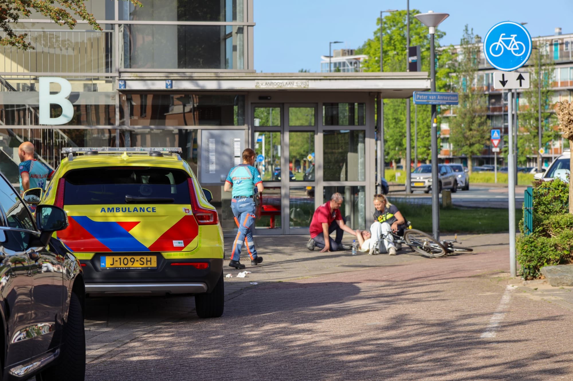 Twee betrokkenen gecontroleerd na ongeval in Maassluis