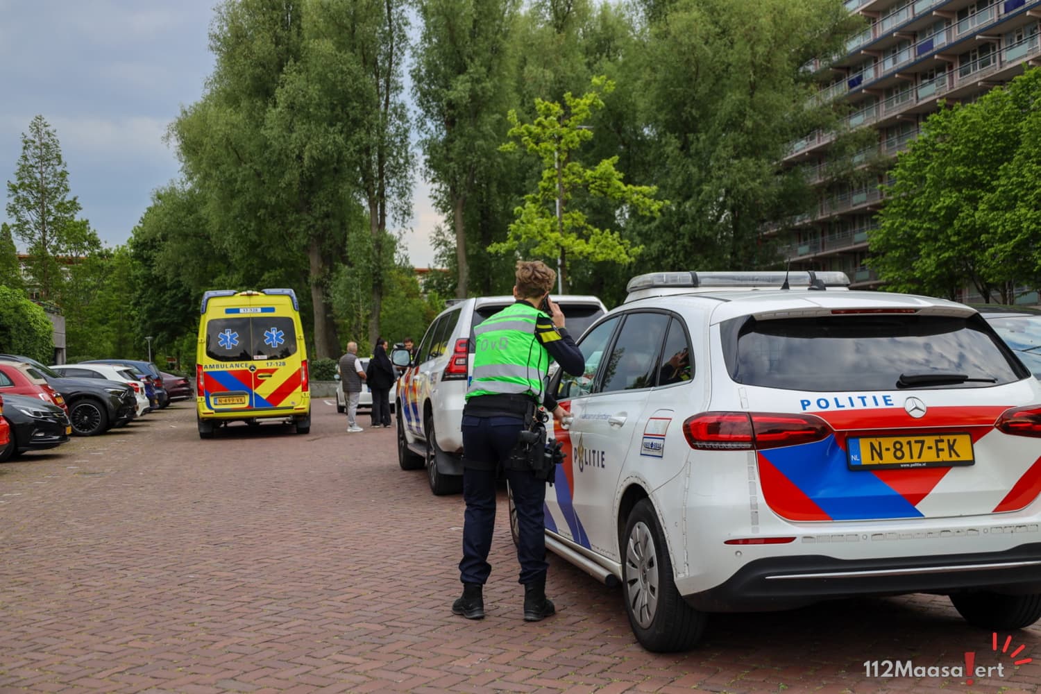 Man gewond bij steekincident aan Van Beethovenlaan in Maassluis