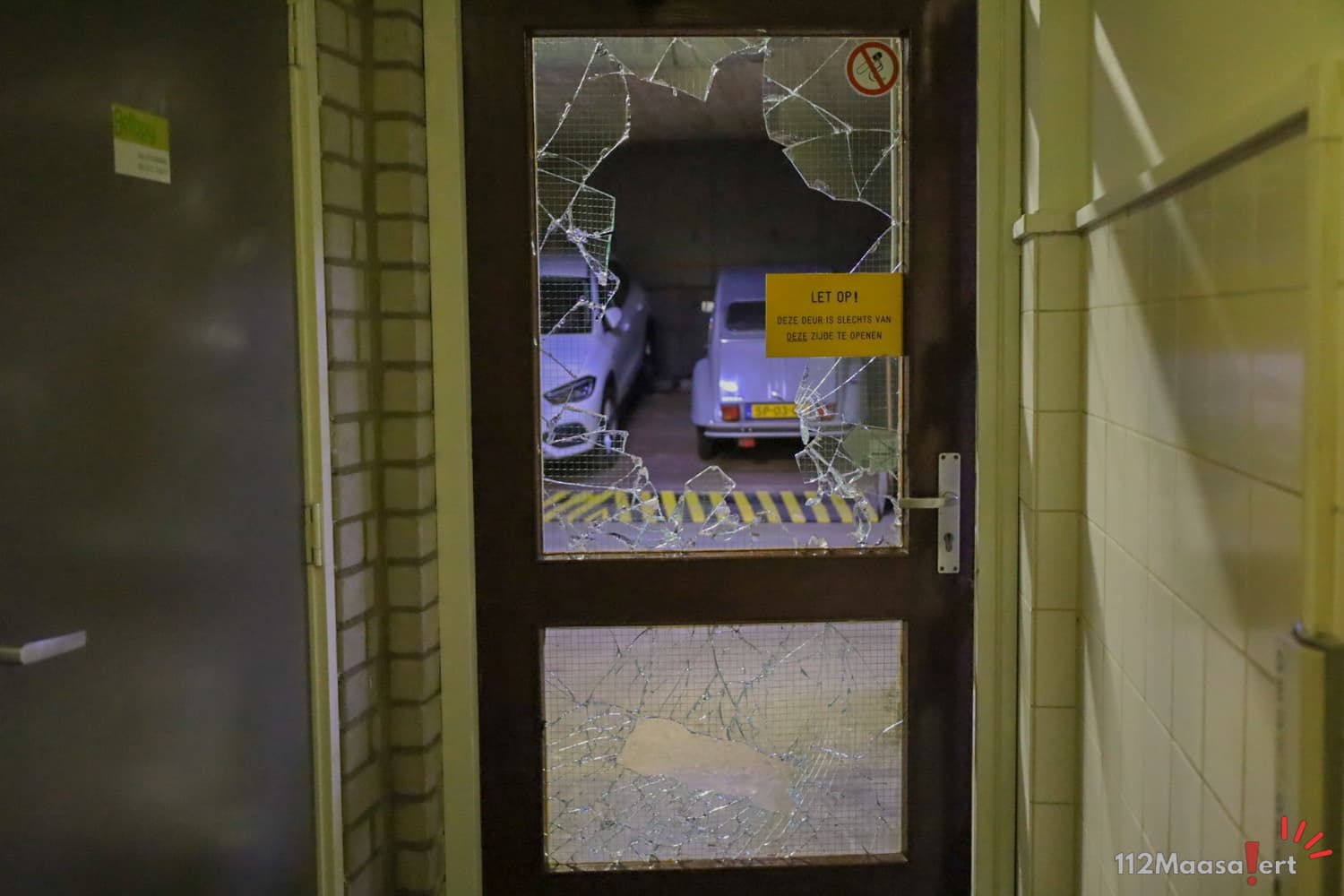 Man aangehouden na groot spoor van vernielingen in het centrum van Vlaardingen