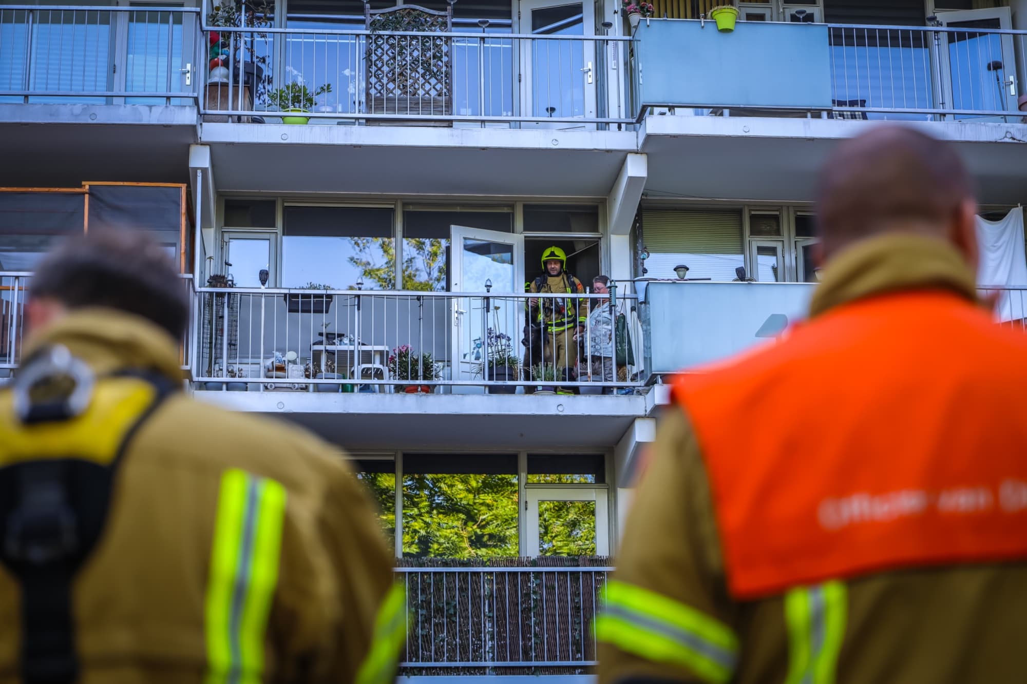 Brandmelding in flat blijkt loos alarm aan de Sparrendal in Maassluis
