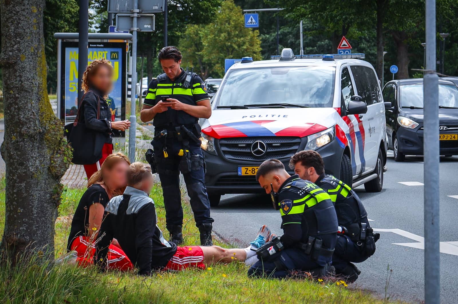 Man belandt in ziekenhuis na gewelddadige verkeersruzie op de Westlandseweg in Maassluis