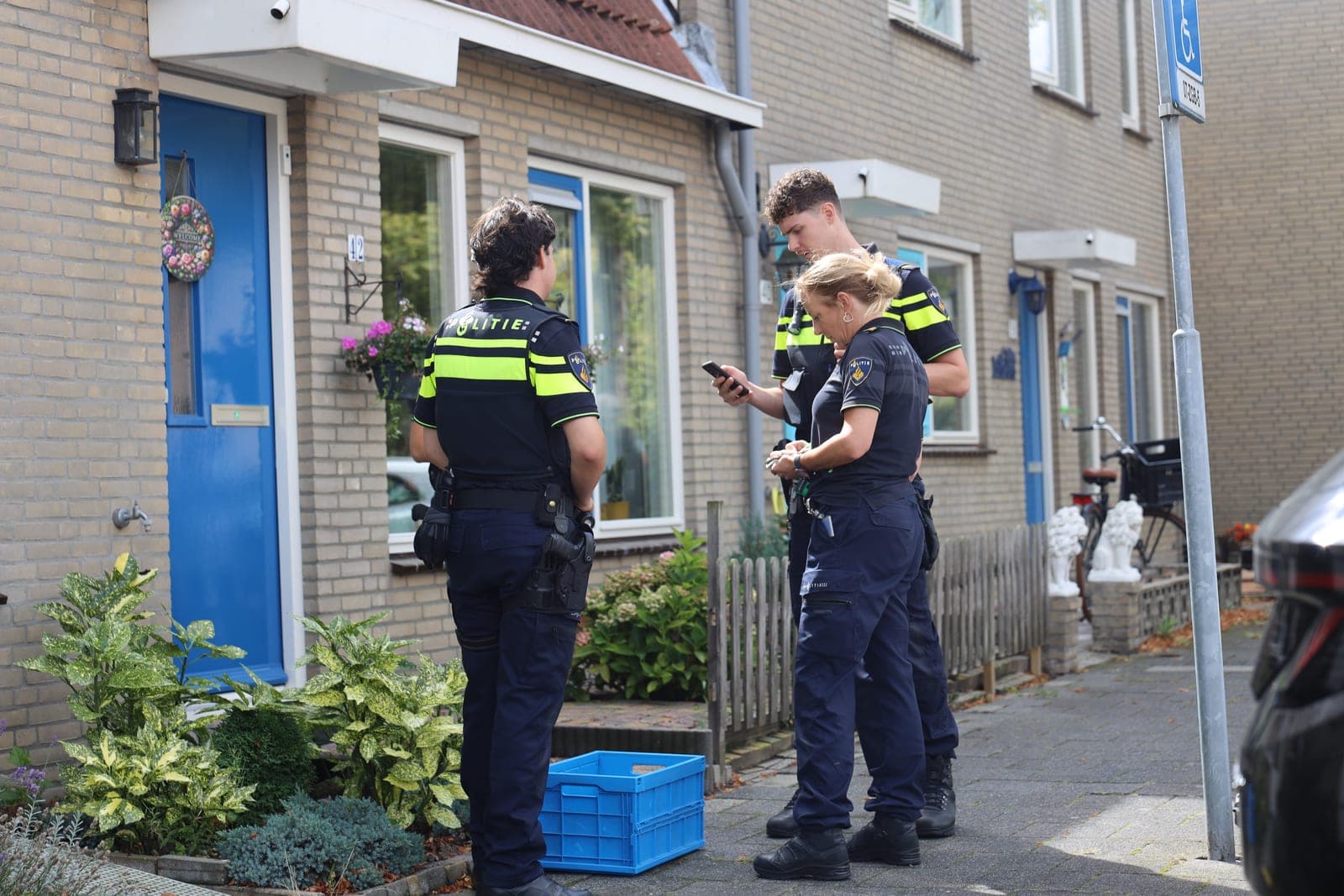 Woningoverval in Maassluis aan de Scheerderij leidt tot groot politieonderzoek