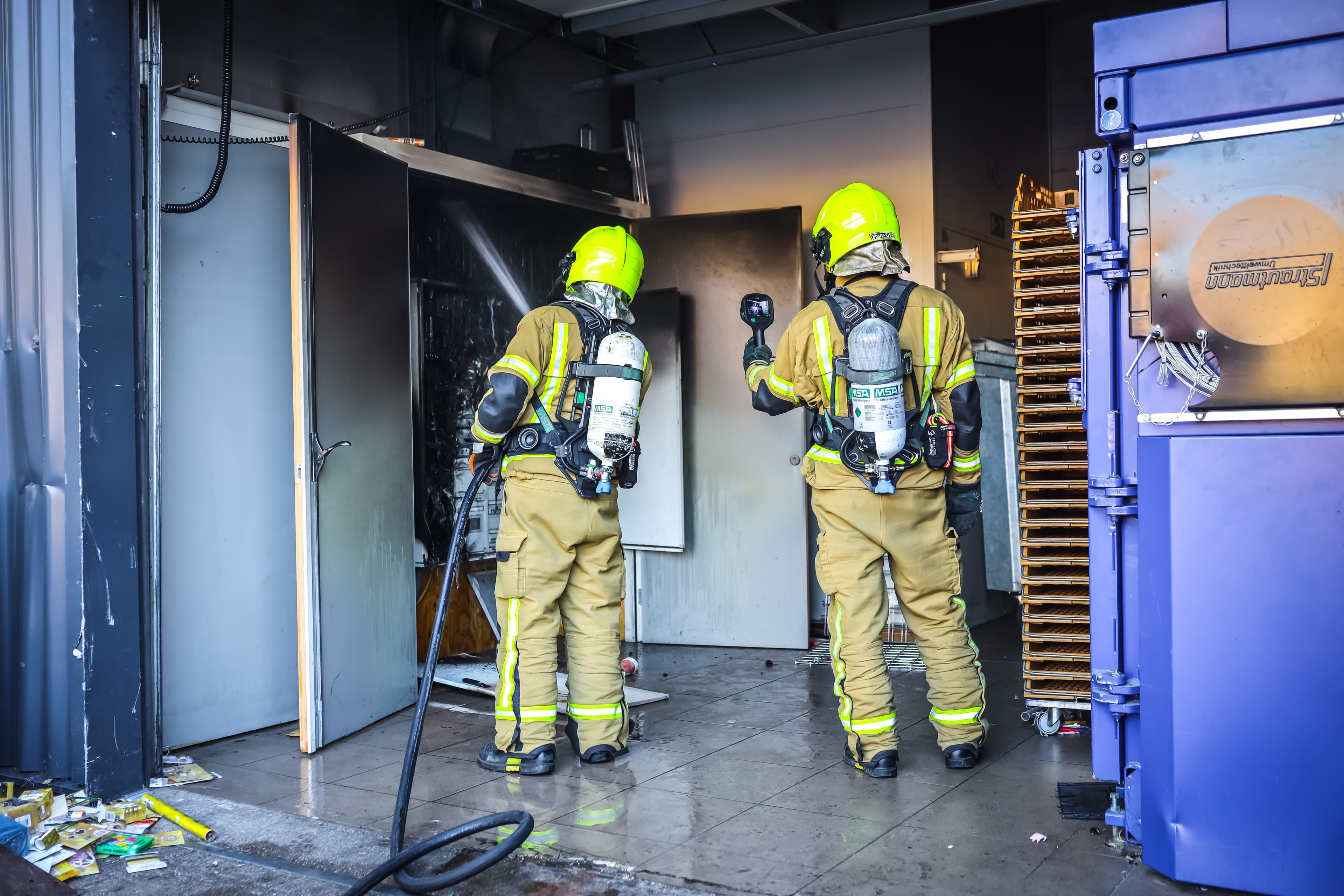 Flinke schade na middelbrand in meterkast van Jumbo Maassluis