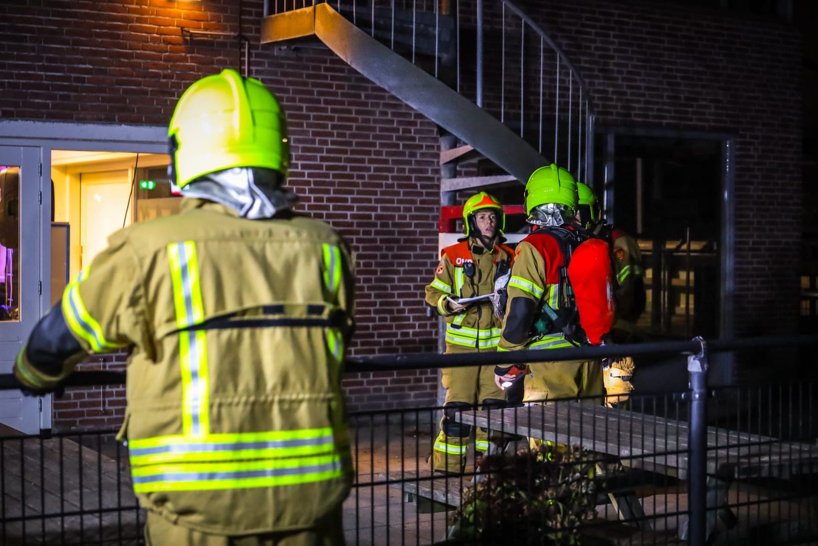 Brand bij voetbalvereniging Excelsior Maassluis