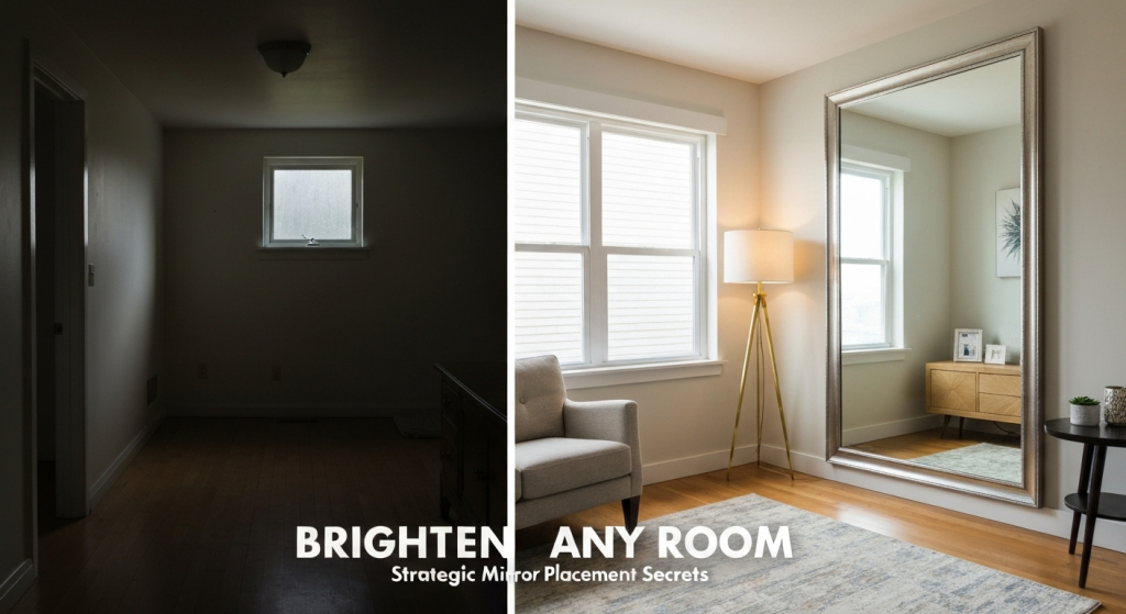 Strategic Mirror Placement: Your Ultimate Guide to Brightening a Dark Room