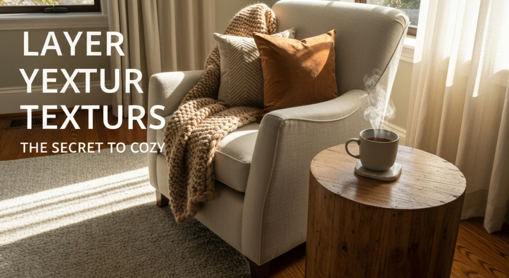 Beyond Color: Guide to Layering Textures for a Cozy, Inviting Home