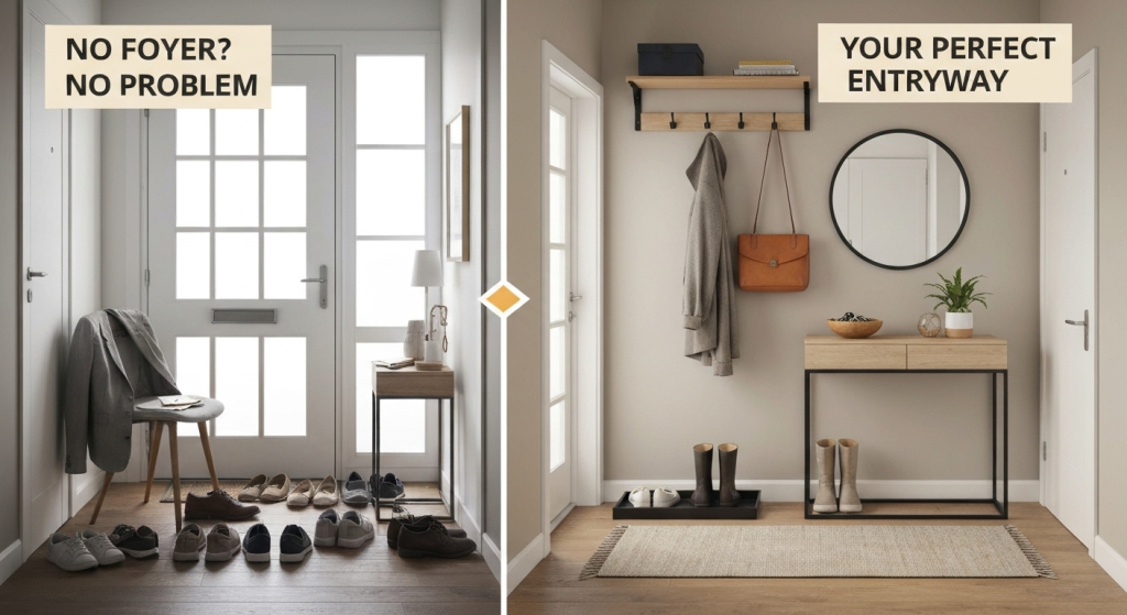 No Foyer? No Problem: How to Create a Functional Entryway in Any Space