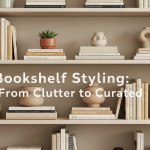 Styling a Bookshelf: From Cluttered Chaos to a Curated Display