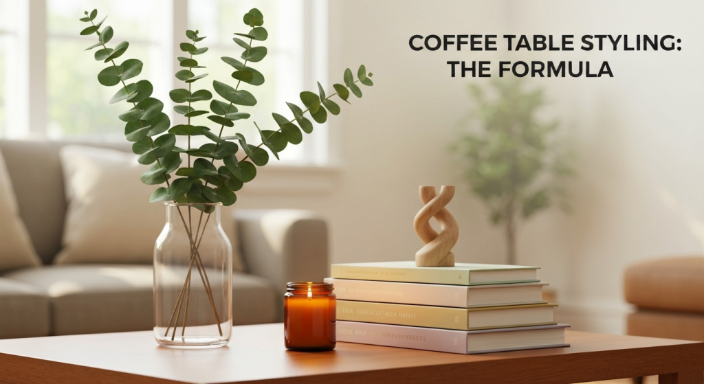 Foolproof Formula for a Perfectly Styled Coffee Table