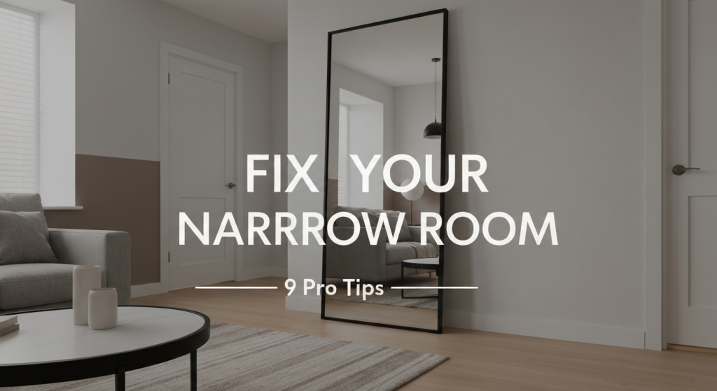 How to Fix a Long, Narrow Room: 9 Pro Tips for a Wider, Balanced Space