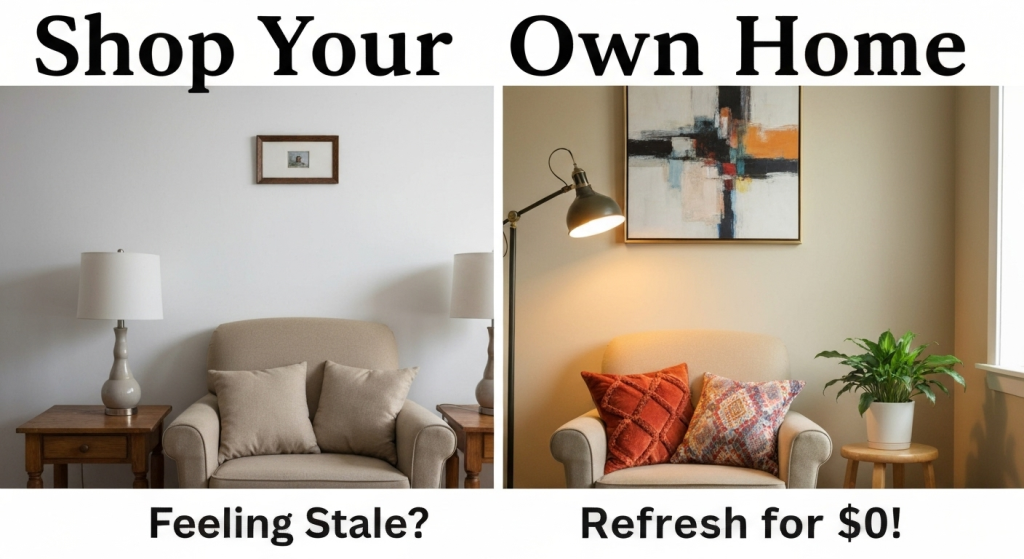 Shop Your Own Home: Guide to Refreshing Your Space for Free