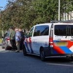 Ongeval tussen motorrijder en auto op Willem Weltevredenlaan in Maassluis