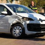 Tweezijdig ongeval op de Abel Tasmanstraat in Maasdijk