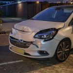 Ongeval met drie voertuigen op de Dennedal in Maassluis