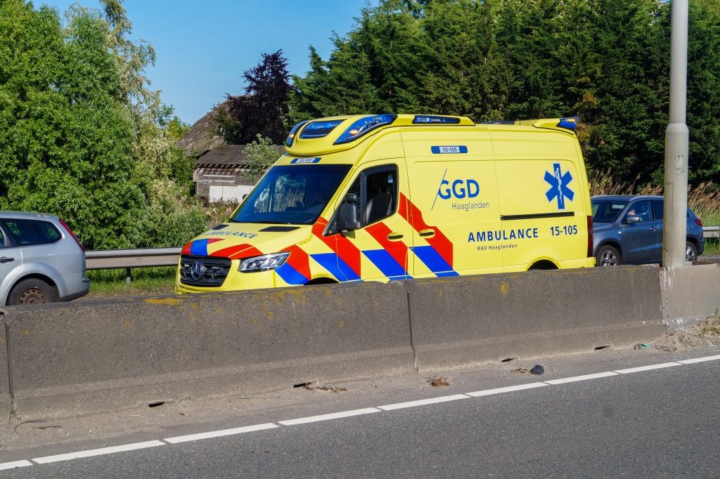 Motorrijder gewond bij ongeval op Burgemeester Elsenweg