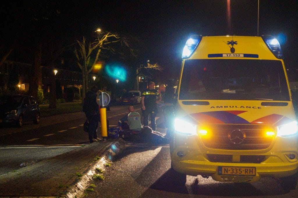 Scooterrijder gewond na ongeval op Uiverlaan in Maassluis